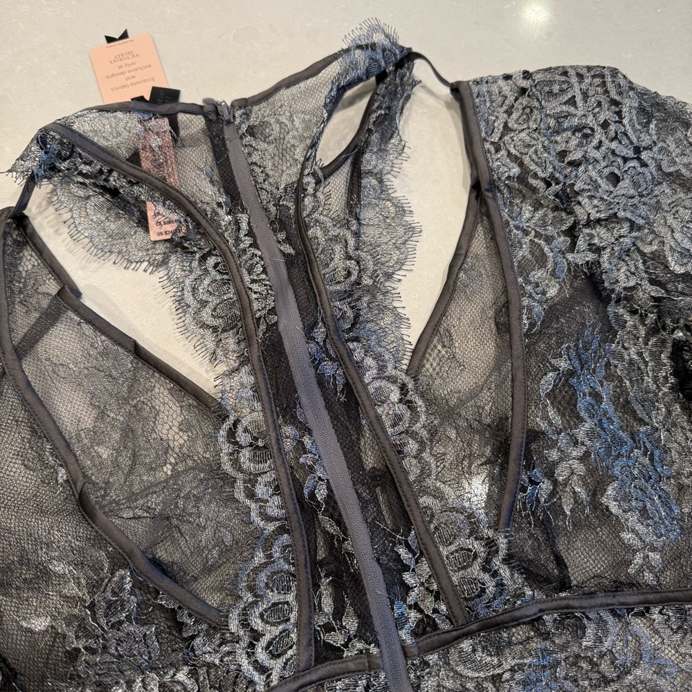 Victoria's Secret Designer Swarovski Crystal Fashion Show 2016 Lace Lingerie Set - Picture 11 of 16